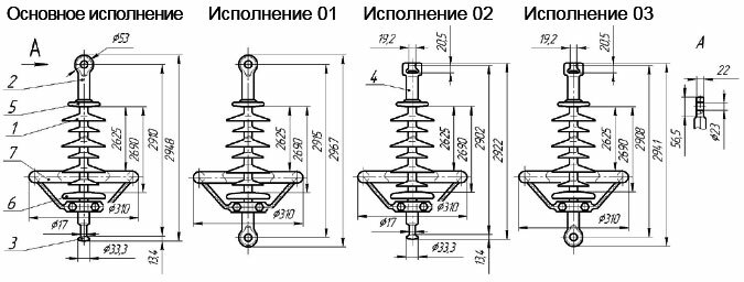 Изолятор ЛК 120-330-3Ц в Украине
