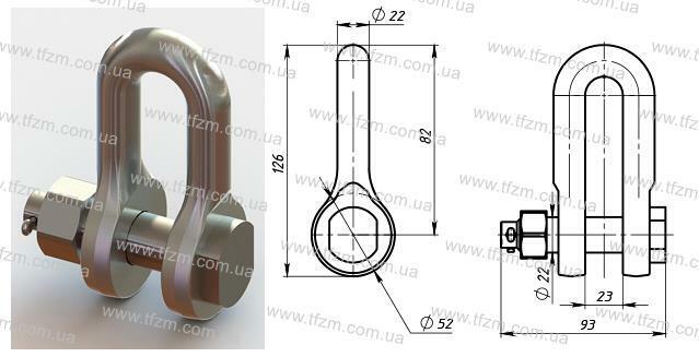 Скоба СКД-12-1