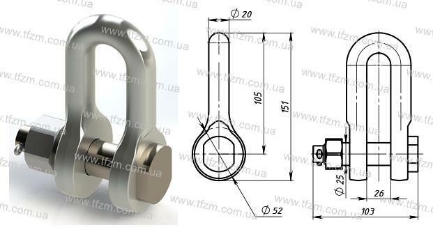 Скоба СКД-16-1